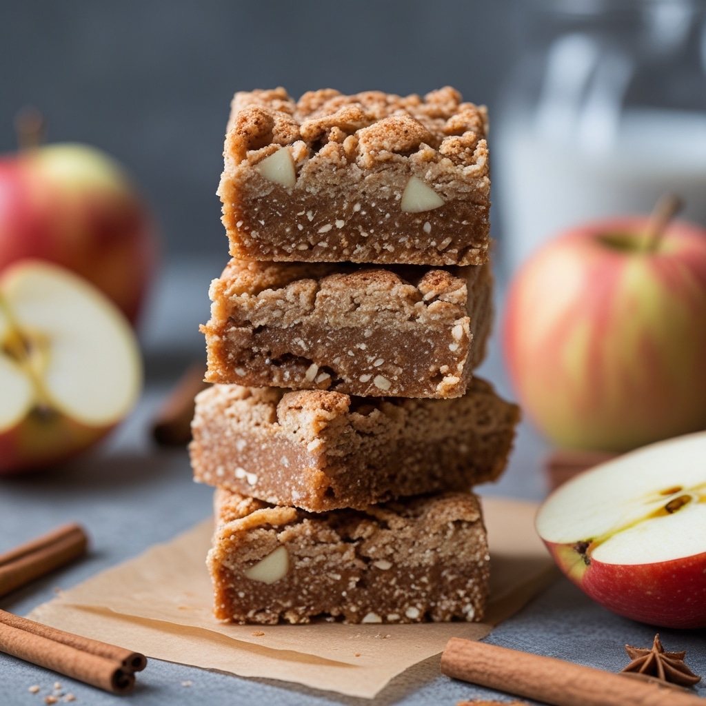 - Apple Cinnamon Protein Energy Bars