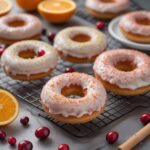 - High Protein Cranberry Orange Cottage Cheese Donuts