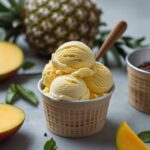 Mango Pineapple Protein Ice Cream