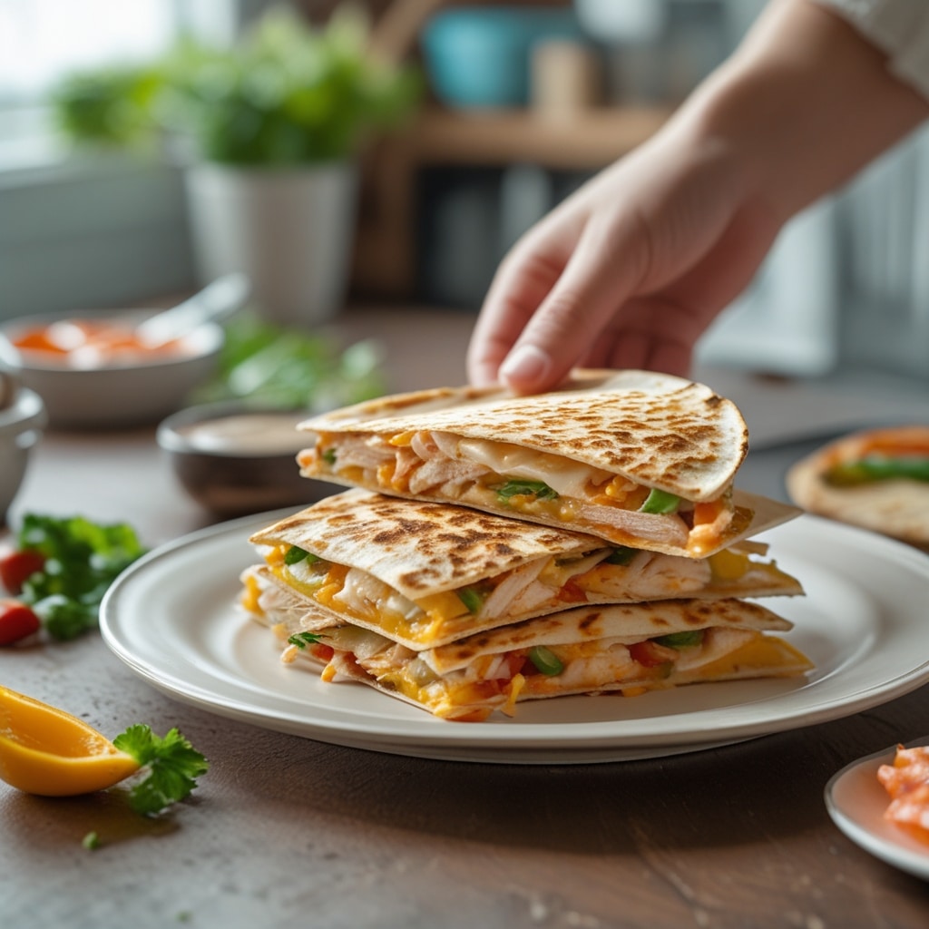 Meal Prep: Delicious Chicken Quesadillas for Kids