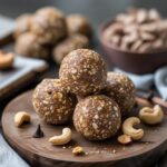 Cashew Vanilla Protein Energy Balls