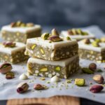 No-Bake Pistachio White Chocolate Protein Bars