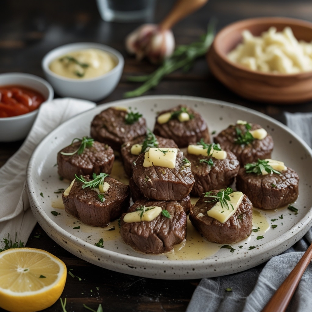 Easy Garlic Butter Steak Bites Recipe | Quick and Delicious Dinner