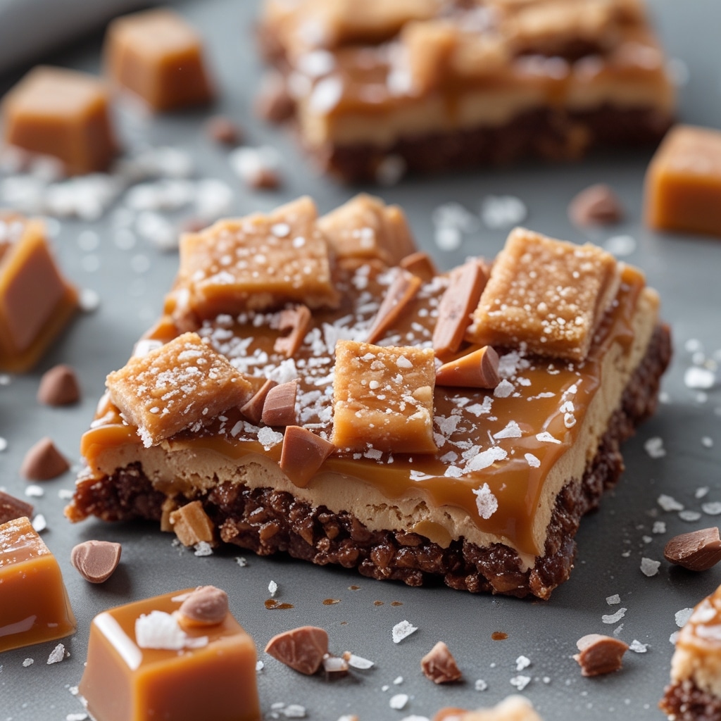 - No-Bake Salted Caramel Protein Clusters