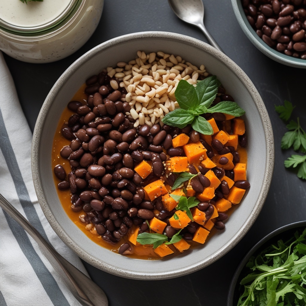 Sweet Potato Black Bean Power Bowls