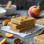 Peach Turmeric Protein Energy Bars
