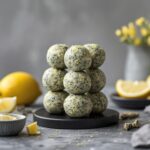 Lemon Poppy Protein Energy Bites
