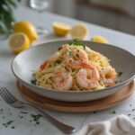 Lemon Garlic Shrimp Pasta