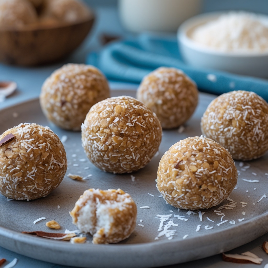 Coconut Protein Protein Balls