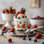 No-Bake Strawberry Blueberry Trifle