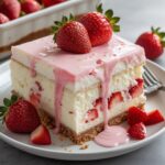 Easy Strawberry Cheesecake Dump Cake Recipe with Just a Few Ingredients