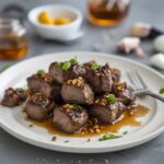 HONEY GARLIC STEAK BITES