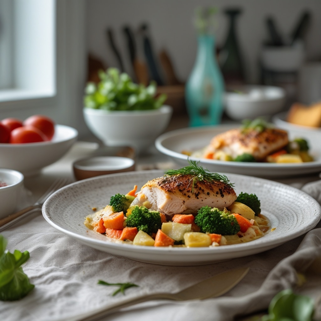 Easy One-Pan Chicken and Veggies Dinner in 30 Minutes