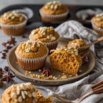 High Protein Pumpkin Spice Cottage Cheese Muffins