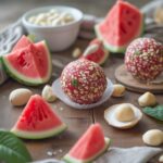 Watermelon Macadamia Protein Energy Balls