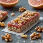 Grapefruit Walnut Protein Energy Bars