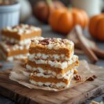 High Protein Pumpkin Spice Cottage Cheese Bars
