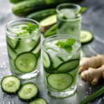 Cucumber Ginger Detox Water