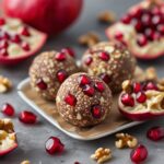 Pomegranate Walnut Protein Energy Balls