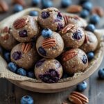 - Blueberry Pecan Protein Energy Bites
