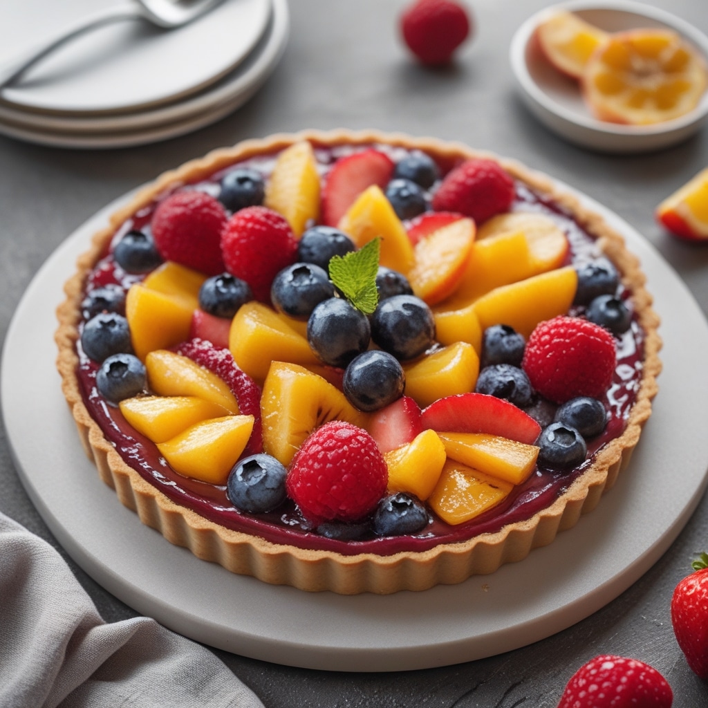 Summer Fruit Tart Recipe
