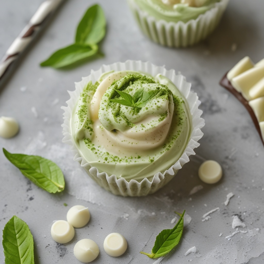 - Frozen Matcha White Chocolate Greek Yogurt Bites