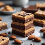 No-Bake Almond Butter Chocolate Protein Bars