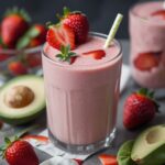 Strawberry Avocado Power Smoothie