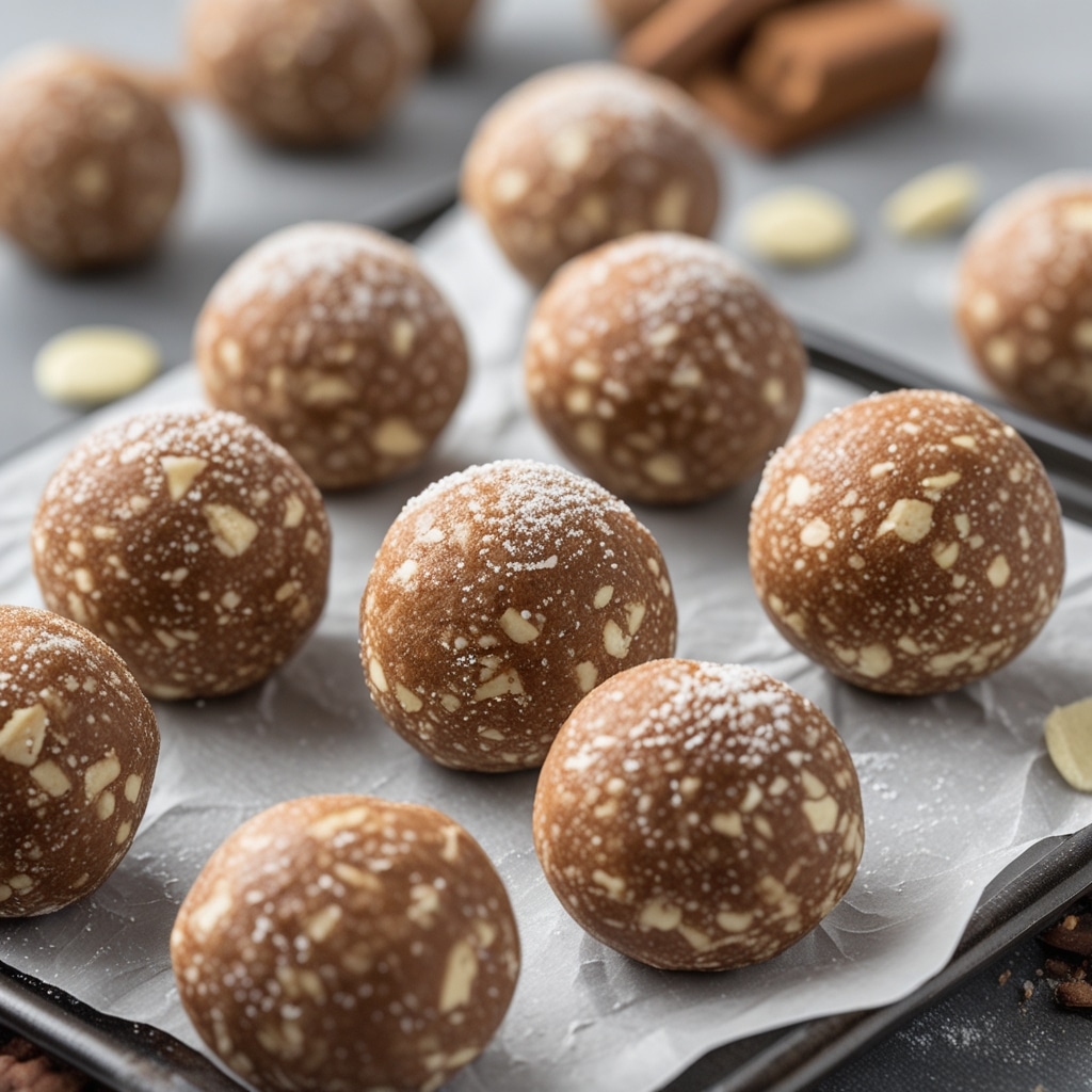 No-Bake Snickerdoodle Protein Energy Balls