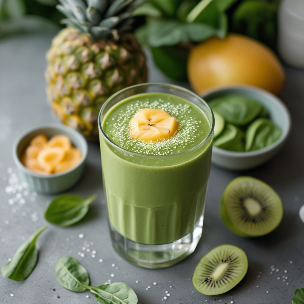 Tropical Green Smoothie Recipe