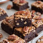 High Protein Maple Pecan Cottage Cheese Brownies