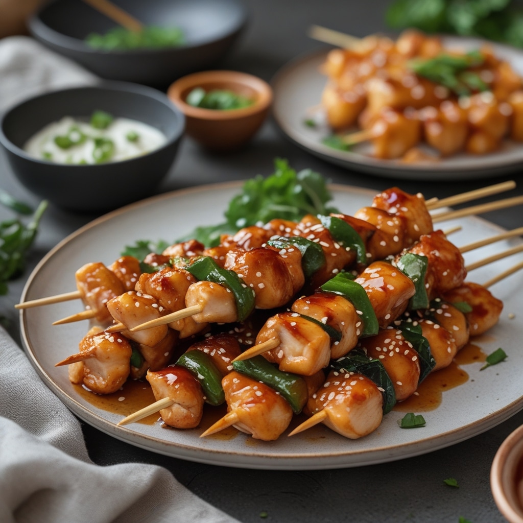 Epic Teriyaki Chicken Skewers