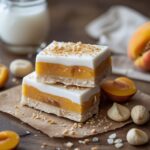 Apricot Macadamia Protein Frozen Yogurt Bars