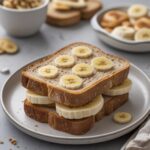 Healthy Peanut Butter Banana Sandwiches for Lunchboxes