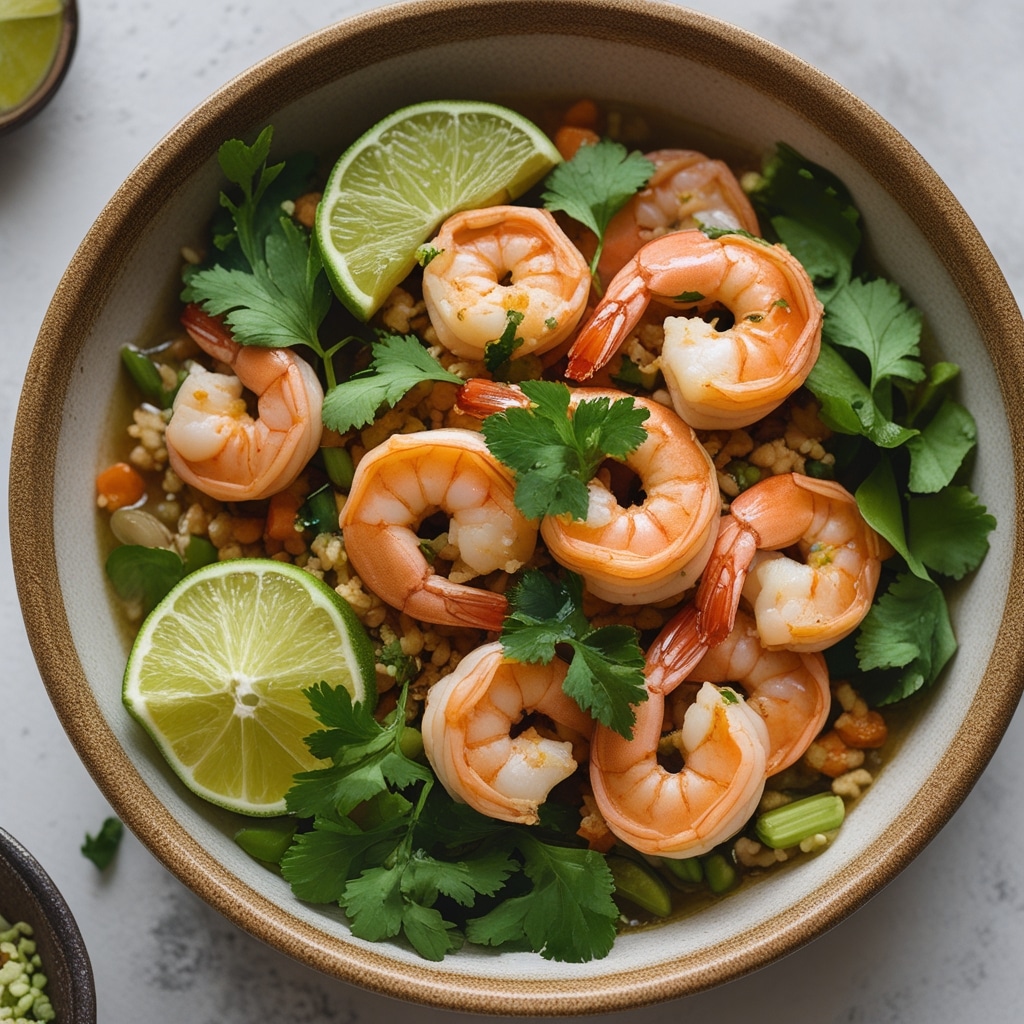 Honey Lime Shrimp Bowls Recipe