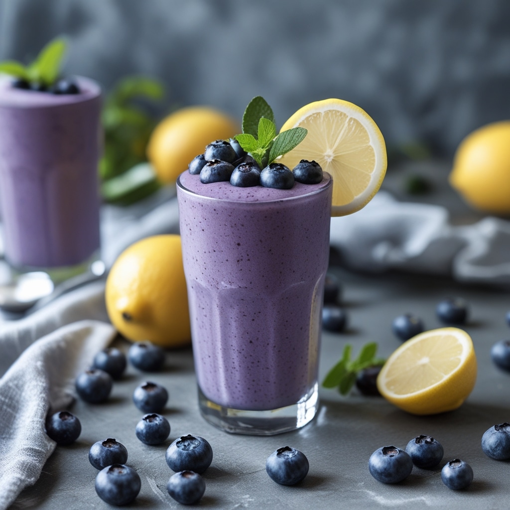 Blueberry Lemon Smoothie Recipe