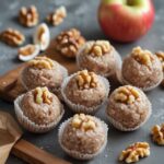 Apple Walnut Protein Energy Bites