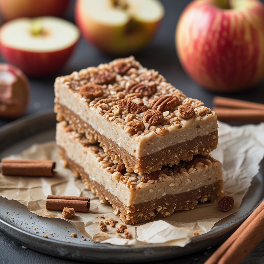 Apple Cinnamon Protein Energy Bars