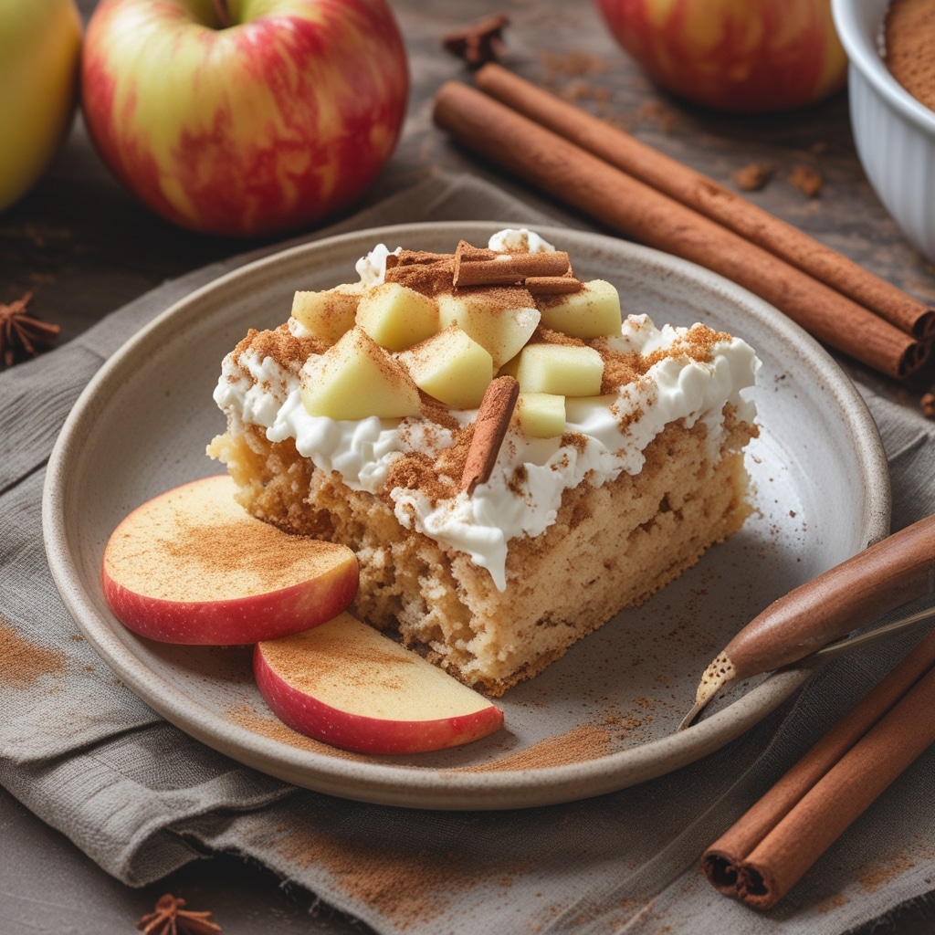 - Cottage Cheese Apple Cinnamon Protein Mug Cake
