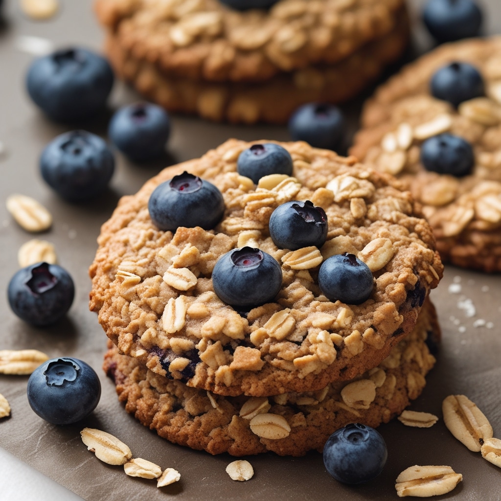 Blueberry Oat Antioxidant Cookies