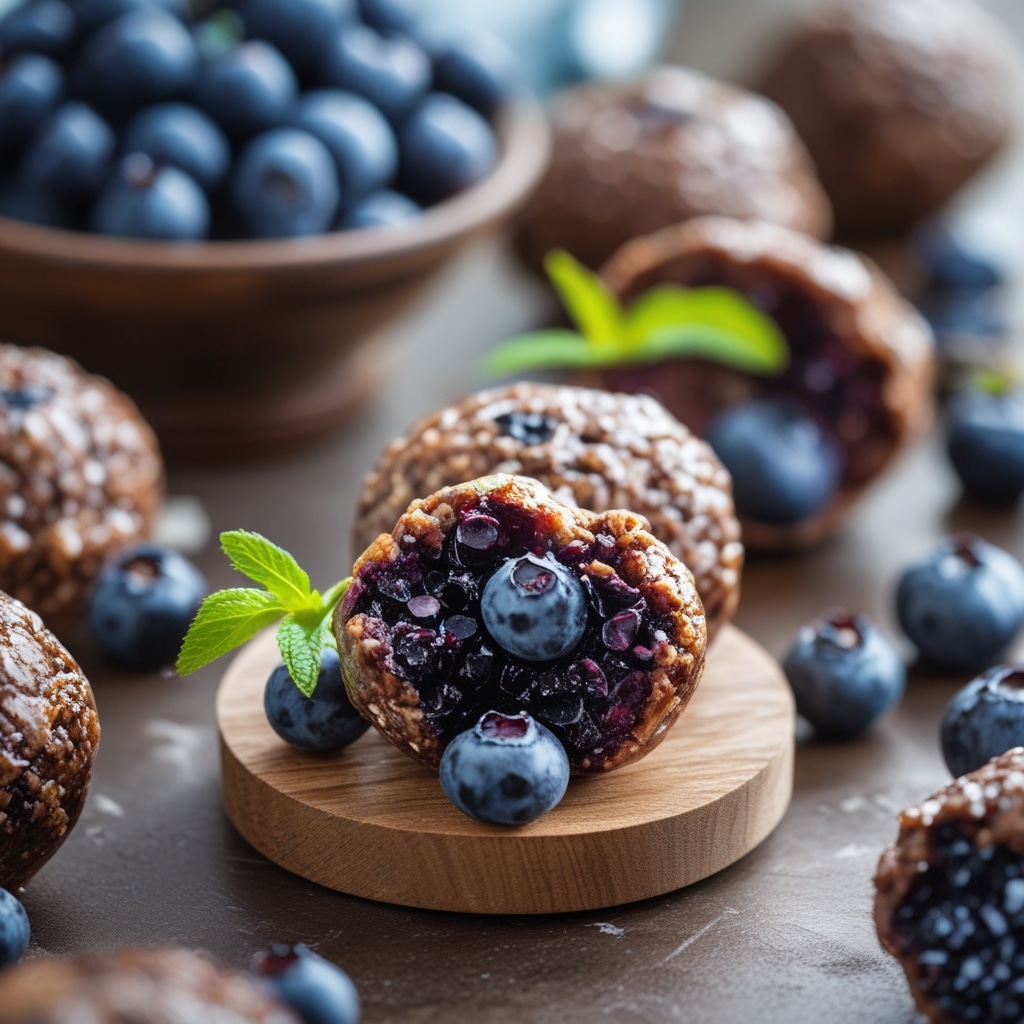 Blueberry Antioxidant Energy Balls