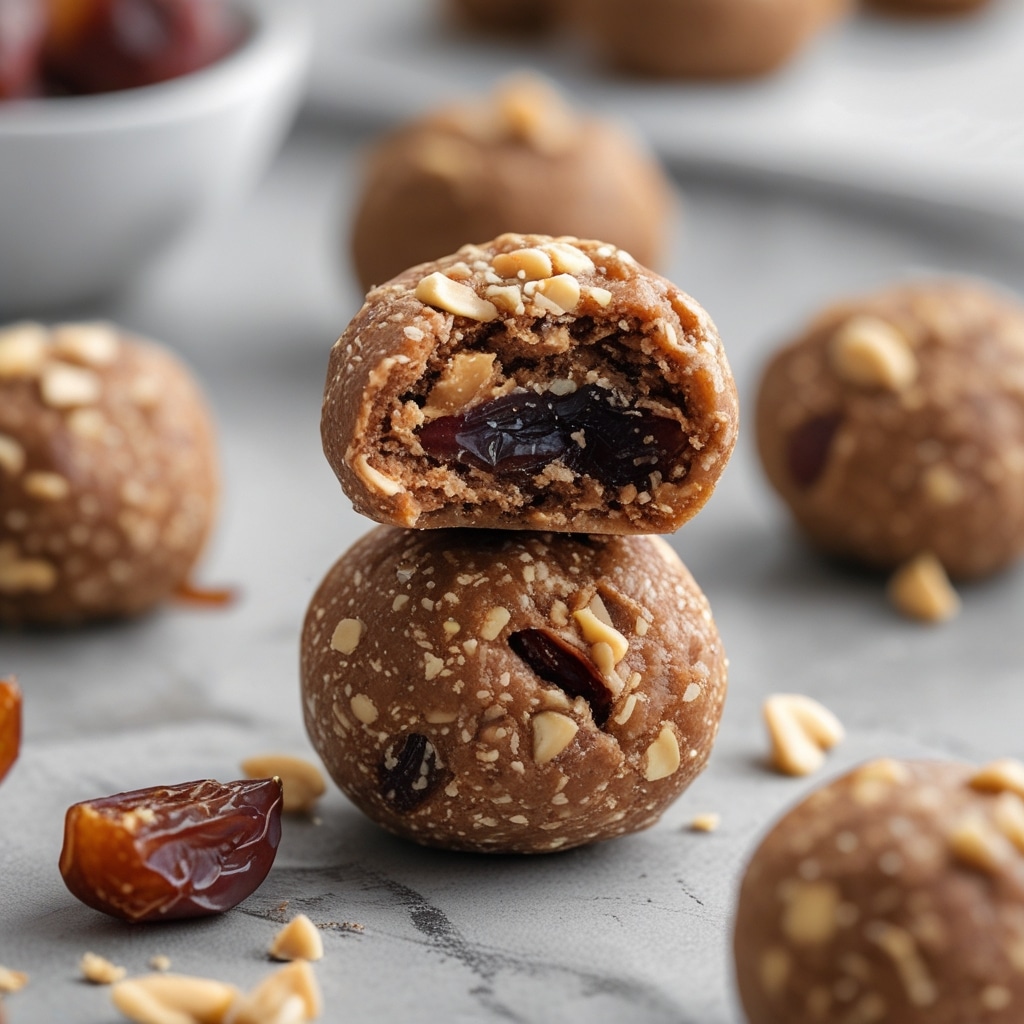Peanut Butter Date Energy Balls
