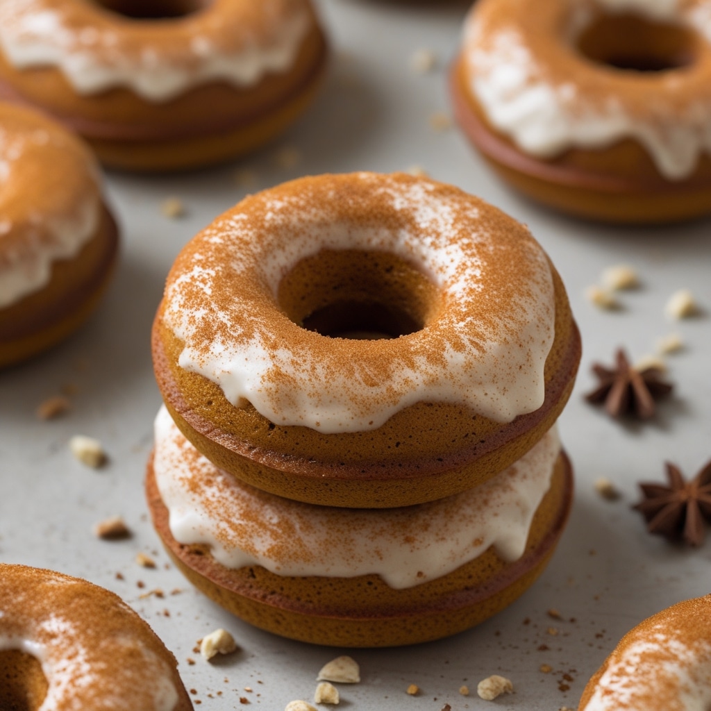 High Protein Pumpkin Spice Cottage Cheese Donuts