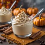 - High Protein Pumpkin Spice Greek Yogurt Mousse