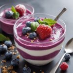 - Frozen Acai Berry Greek Yogurt Bowls