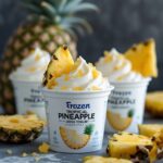 Frozen Tropical Pineapple Greek Yogurt Cups