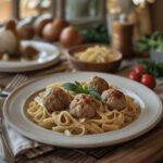 Turkey Meatballs with Pasta