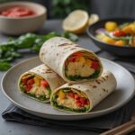 Veggie Hummus Wrap