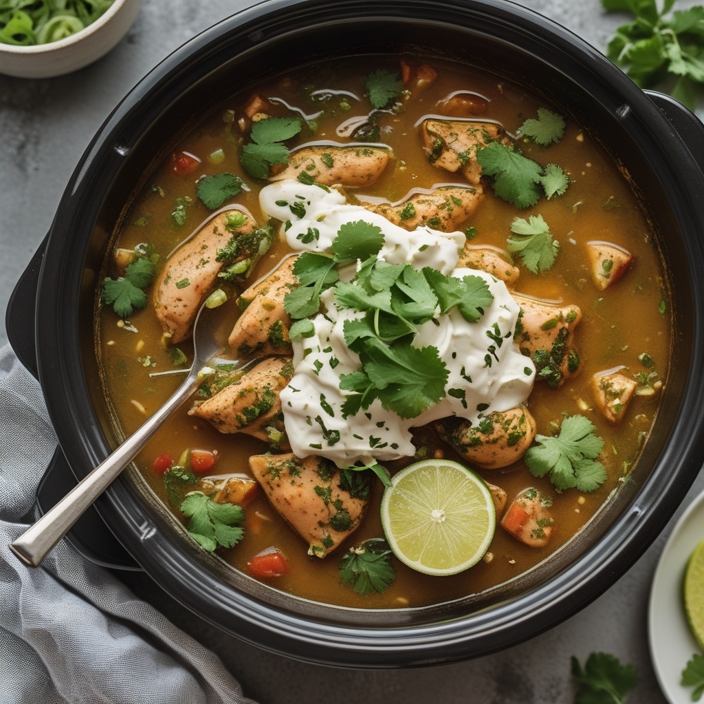 Easy Crockpot Salsa Verde Chicken Recipe for Effortless Meals