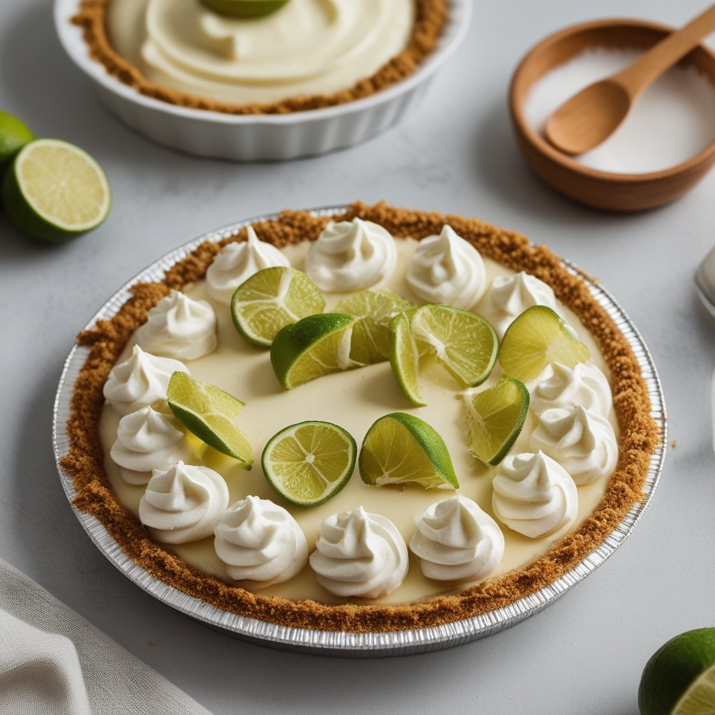 Easy Key Lime Pie Recipe with a Creamy Citrus Filling